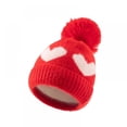 thumbnail image 2 of Baby Girls Winter Hat Toddler Beanie Cold Weather Warm Pompom Hat, 2 of 6