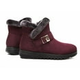 thumbnail image 5 of Women's Ankle Boots with Faux Fur Cuff - Lightweight & Warm Winter Casual Footwear, 5 of 8