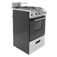 thumbnail image 6 of Avanti 20" Compact Gas Range Oven, in Stainless Steel (GR2013CSS), 6 of 7