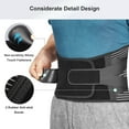 thumbnail image 6 of iMucci Back Braces for Lower Back Pain Relief with 6 Stays, Breathable Mesh Back Support Belt for Men/Women for Work, Anti-Skid Lumbar Support Belt for Sciatica, Herniated Disc, Scoliosis, 6 of 8