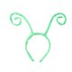 thumbnail image 4 of Diadema con antenas de animales, banda elástica para el cabello con dibujos animados para mujeres y niños, ideal para fiestas. Verde, 4 of 9