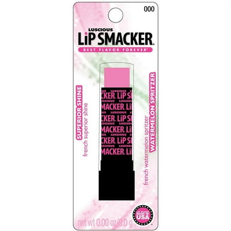 Lip Smacker Luscious Lip Gloss, Watermelon Spritzer, 0.11 oz