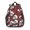 Skull and Rose, variant on Skull and Hand Gothic Pattern Backpack for School, Cute School Bag with Adjustable Shoulder Straps and Padded Back, 15"x11.42"x5.5"