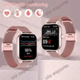 thumbnail image 4 of New +3pc Straps Smart Watch Women Men Smartwatch Sport Smart-watch For Android IOS Fitness Tracker With BT Call Music Heart Rate 5Bk5Wh_32 Original Box, 4 of 7