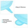 thumbnail image 4 of Unique Bargains Couvercle Extensible en Silicone 12Pack Rond Rectangle Couvercle du Récipient pour Micro-Ondes 2Color, 4 of 6