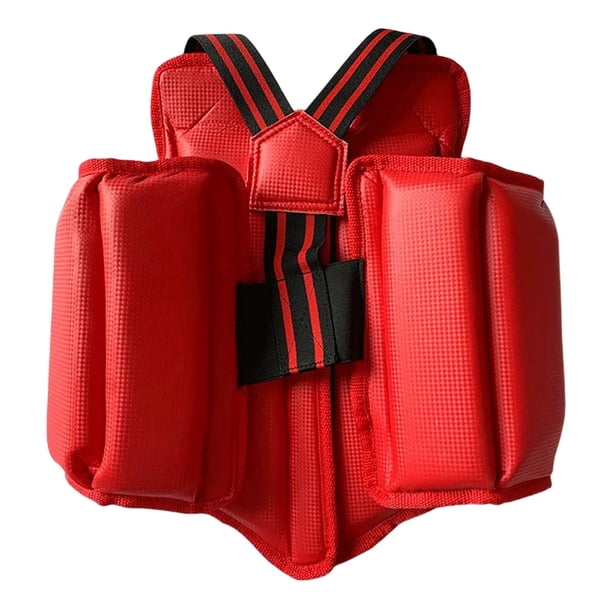 Peto Boxeo Reversible, Kickboxing MMA Muay Thai Chest Guard, Sparring 110 a 130cm Zulema Protector de pecho Taekwondo