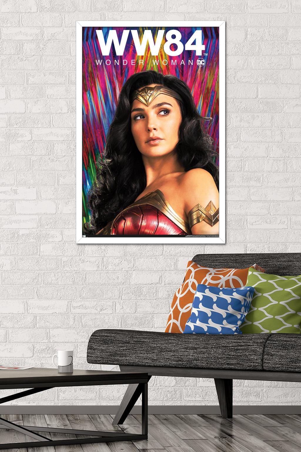 DC Comics Movie - Wonder Woman 1984 - Pose Wall Poster, 22.375" x 34", Framed