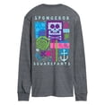 thumbnail image 2 of SpongeBob SquarePants - SpongeBob Underworld - Men's Long Sleeve Graphic T-Shirt, 2 of 5