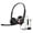 Black with Silver, variant on Blucalm Wired USB Headset with Mic for PC, Laptop, AI Noise Canceling Headphones with In-Line Control for Teams, Zoom, Skype, On-Ear Computer Headset with Microphone for Home/Office/Call Center