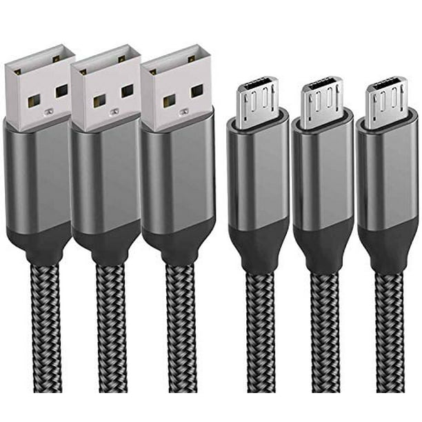 Micro Usb Charger Cable Nbsp 6ft 3pack Android Charging Cord For Ps4 Xbox One Controller Echo Dot Kindle Fire Ereaders Cameras Samsung Galaxy S7 Edge J7 J5 Tab S2 Note 5 Lg G4 G3l K40 Moto E6 E5 G4 Walmart Com Micro Usb Charger Cable Nbsp 6ft 3pack Android Charging Cord For Ps4 Xbox One Controller Echo Dot Kindle Fire Ereaders Cameras Samsung Galaxy S7 Edge J7 J5 Tab S2 Note 5 Lg G4 G3l K40 Moto E6 E5 G4 Walmart Com