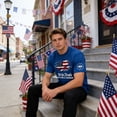thumbnail image 5 of Iaqnaocc Shirts for Men 250 Anniversary Usa Shirt Retro 250th Anniversary Usa Shirt Patriotic Pride Tee for Men Round Neck Anniversary 2026 Summer 250th Anniversary Patriotic Tee Coffee S, 5 of 8