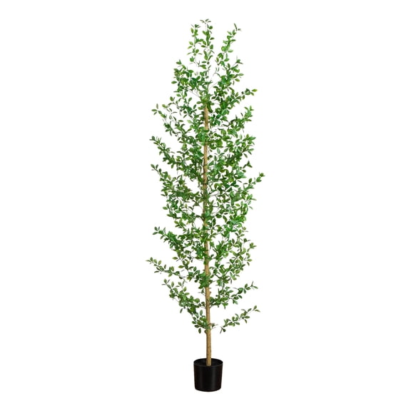 Nearly Natural 6ft. Artificial Shady Lady Black Olive Tree