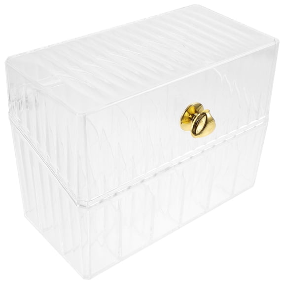 TEHAUX Lipstick Organizer Lip Gloss Holder Storage Case Girl Makeup Storage Box