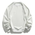 thumbnail image 6 of Plus Size Sweatshirts for Men with Pocket M-5X Long Sleeve Crewneck Shirts Mens Casual Solid Color Pullover Raglan Loungewear Workout Sweatshirt Tops, 6 of 8