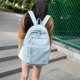 thumbnail image 1 of 2020 Large School Bags For Girls Nylon Waterproof Teenage Book Bags Large Leisure Bags Blue zhangyuxiang LED, 1 of 2