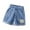 Z02Light Blue, variant on Denim Shorts Girls 9-10 Years Denim Shorts Girls 10-12 Girls' Summer Denim Shorts With Buttefly & Floral Embroidery – Casual Fashion