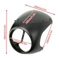 thumbnail image 3 of 7 Inch Motorcycle Front Headlight Cover RetroAnti-fall Fairing Modification Accessories, 3 of 9