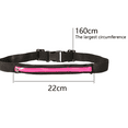 thumbnail image 2 of Apuakthei Cinturón elástico delgado para correr para hombres y mujeres, cinturón para teléfono móvil, riñonera impermeable para corredores, 2 of 5
