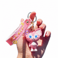 thumbnail image 3 of Women's Keychain, Wallet Ornament, Handbag Cartoon Cute Building Blocks Small Animal Pendant, Keyring with Wrist Lanyard, 3 of 3