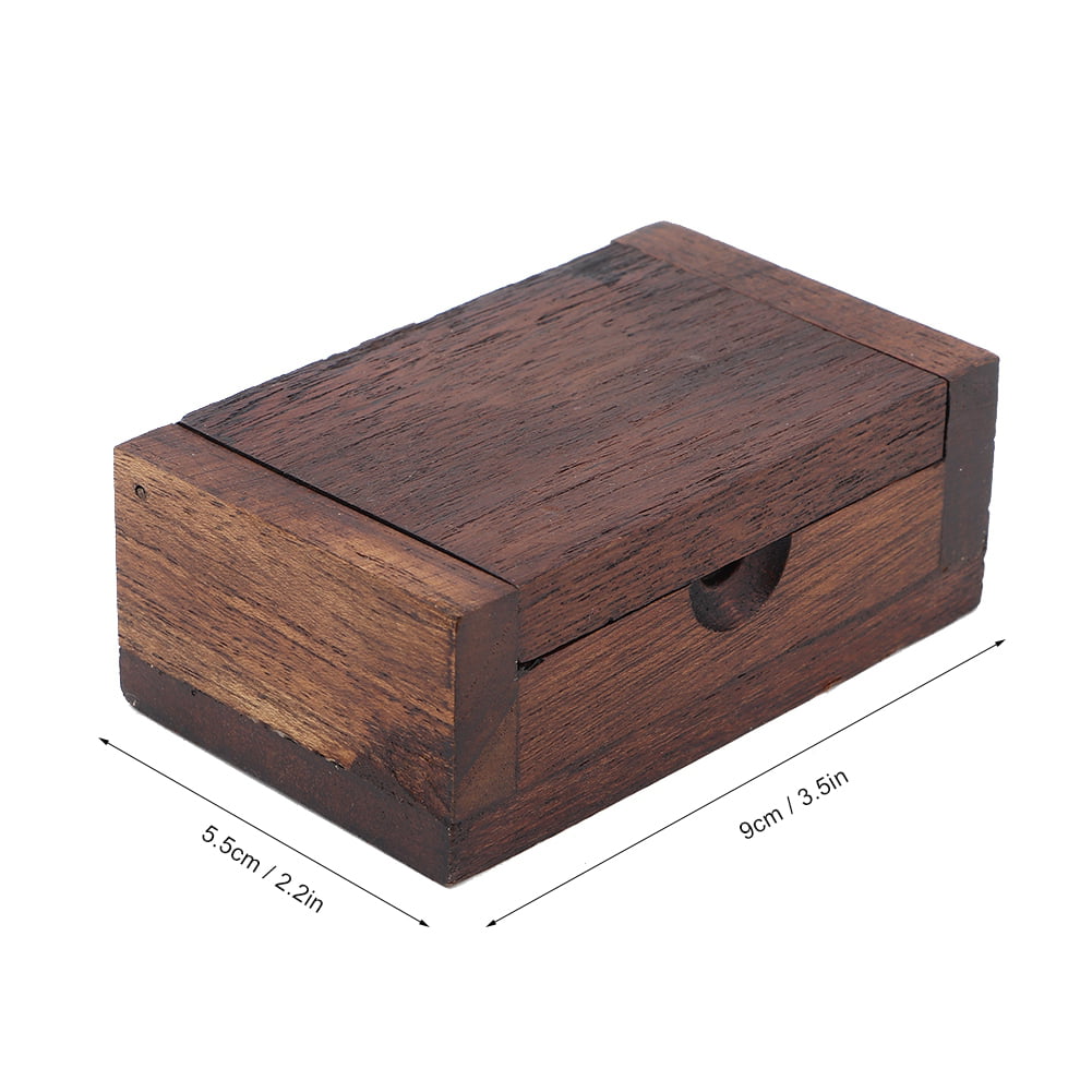 Details about   Handmade Thailand Mango Wood Toothpicks Holder Box Collectable Decoration 