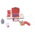 thumbnail image 1 of Playhouse Cash Register, Multifunctional Pretend Play Cashier Perfect Gift Math Skills Training  For Nursery For Children, 1 of 8