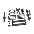 thumbnail image 3 of Esquirla 1/16 RC Car Upgrade Spare Kit Front and Rear Axle Assembly for C64 Hobby Car black, 3 of 7