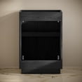 thumbnail image 6 of St. Tropez 24" Freestanding Bathroom Vanity Cabinet without Top in Black Oak, 6 of 7