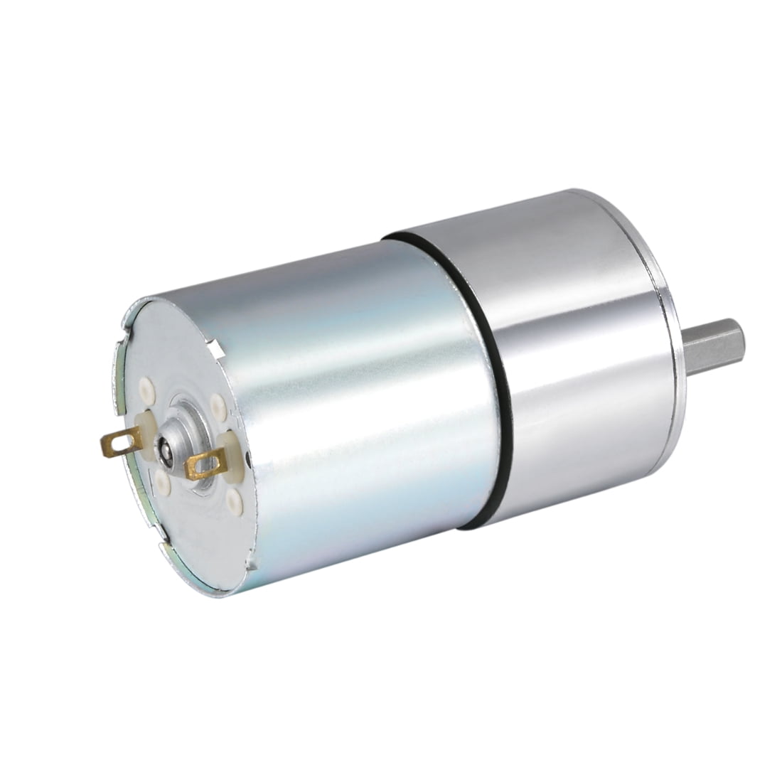 24V DC 200 RPM High torque gearmotor Electrical reduction Gearbox Eccentric output shaft 