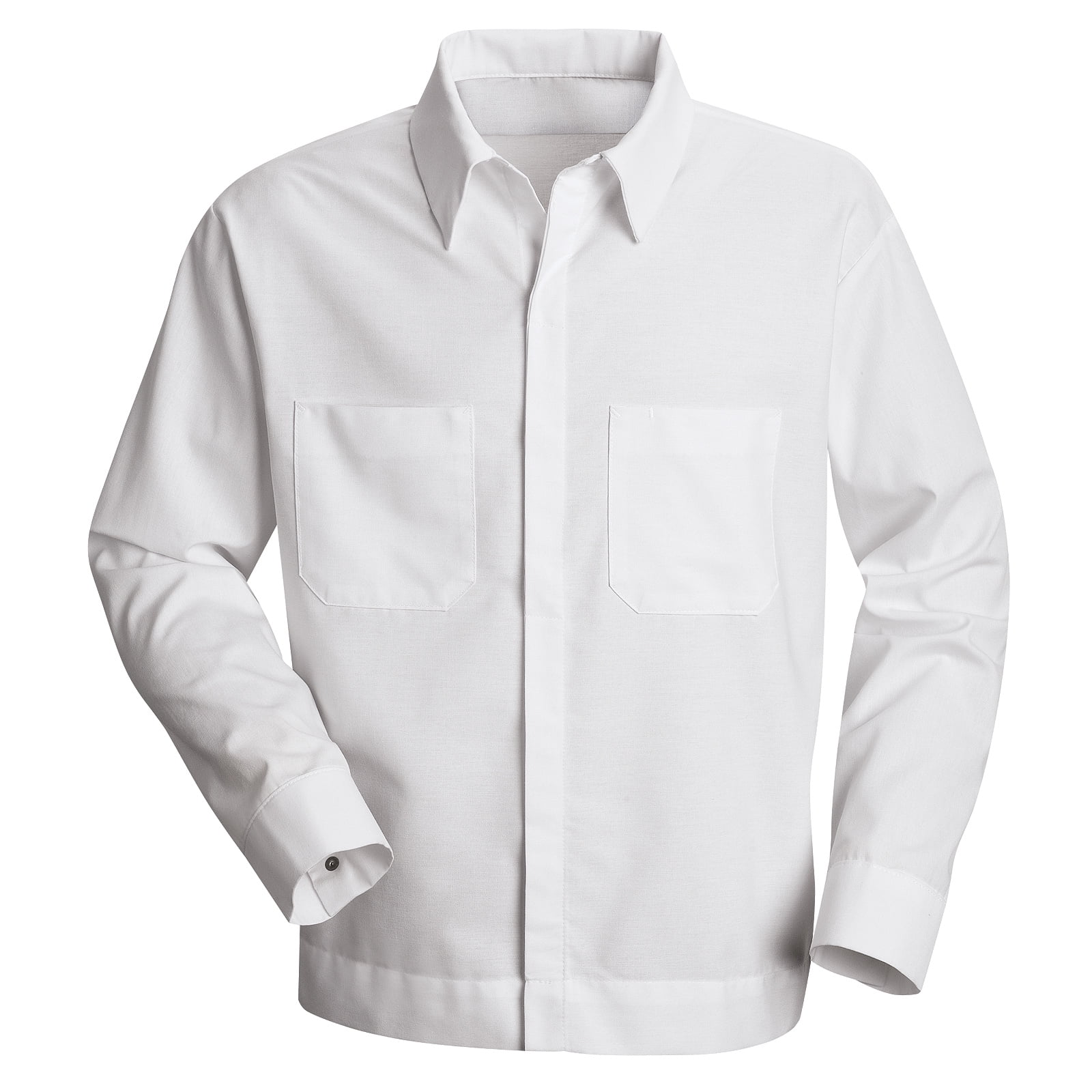 Button-Front Shirt Jacket 