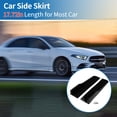 thumbnail image 2 of Unique Bargains Car Side Skirt 45cm/17.72in Exterior Rocker Splitter Diffuser Kit Universal High Toughness Gloss Black, 2 of 7