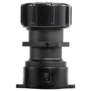 Orbit 1/2" Drip-Lock, Push-Fit Irrigation End Cap, Black, Heavy-Duty Plastic