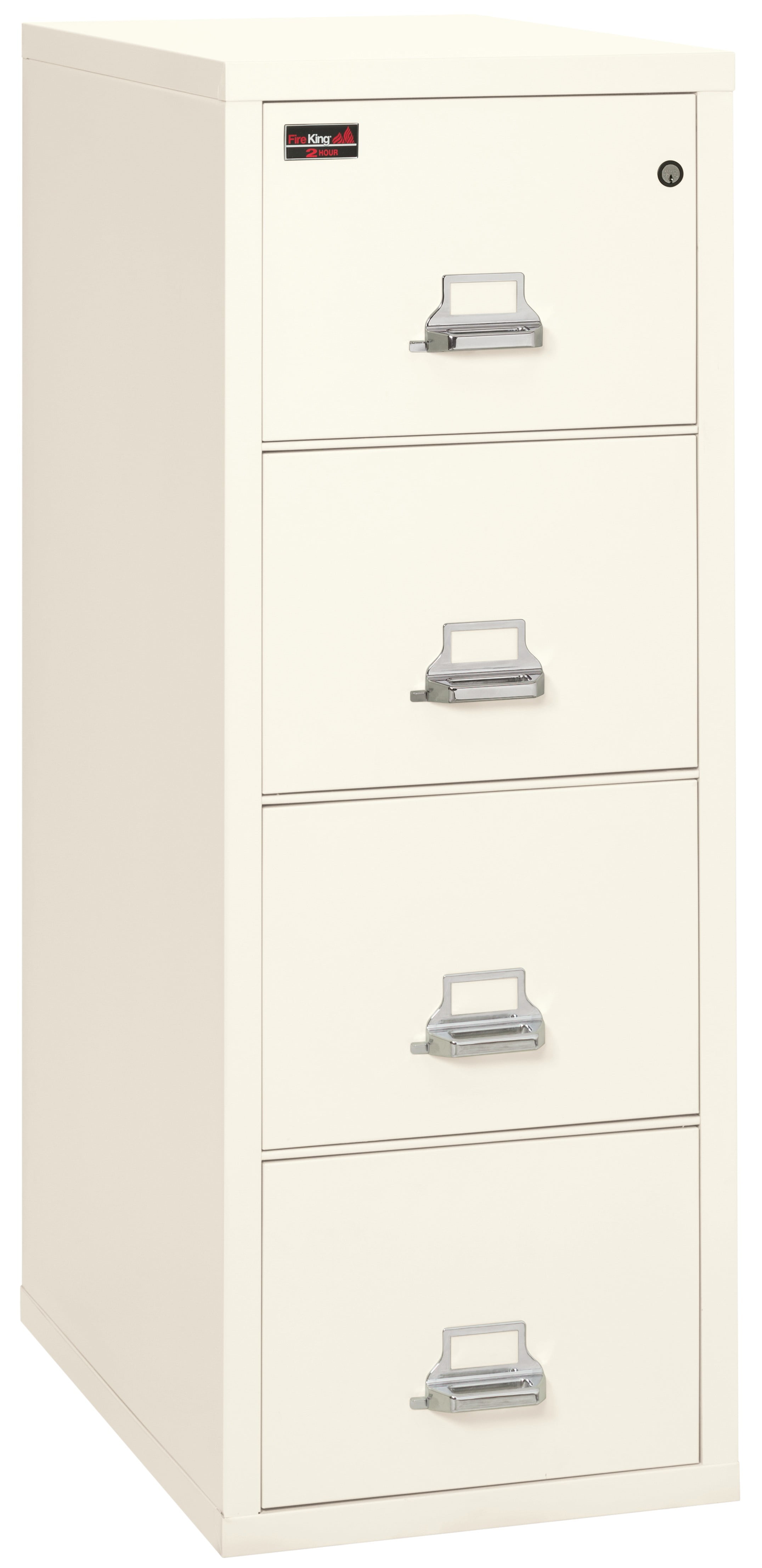 Fireking 4 Drawer Legal 2 Hour Rated fireproof File White