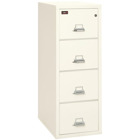 Fireking 4 Drawer Legal 2 Hour Rated Fireproof File Cabinet Ivory