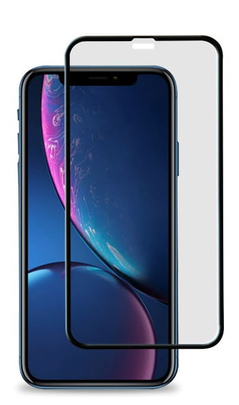 Apple iPhone 11 Screen Protector FULL COVERAGE Tempered Glass Film LCD Transparent 3D Touch, Anti Fingerprint, Case Friendly Premium Tempered Glass Screen Protector for Apple iPhone 11 / 6.1'