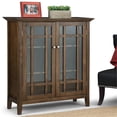 thumbnail image 2 of Pemberly Row 2 Doors Transitional Wood Medium Cabinet in Brown, 2 of 10