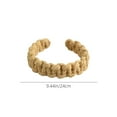 thumbnail image 4 of Sentmoon Curtain Tie Backs Curtain Tiebacks Curtain Tiebacks Handwoven Rope Holdbacks Twisted Fabric Curtain Clips Natural Jute Curtain Bands Window Accents, 4 of 8