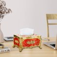 thumbnail image 5 of Vintage Style Acrylic Tissue Box Storage for Desktop Living Room and Bedroom Decor, 5 of 6