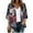 Navy, variant on Lilgiuy Women's Floral Print Puff Sleeve Kimono Cardigan Loose Chiffon Cover Up Casual Blouse Tops 2022 Fall Winter