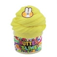thumbnail image 2 of YujiCraft Butter Slime Kit, Super Soft and Non-Sticky DIY Slime Making Set, 3 Pack of 2.4oz Slime Jars with Random Accessories，Fluorescence Yellow, 2 of 9