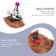 thumbnail image 2 of 8 Uds. Pinzas para el pelo para niños con tema de Halloween, horquillas creativas para niñas, decoración para el cabello con pasador, 2 of 5
