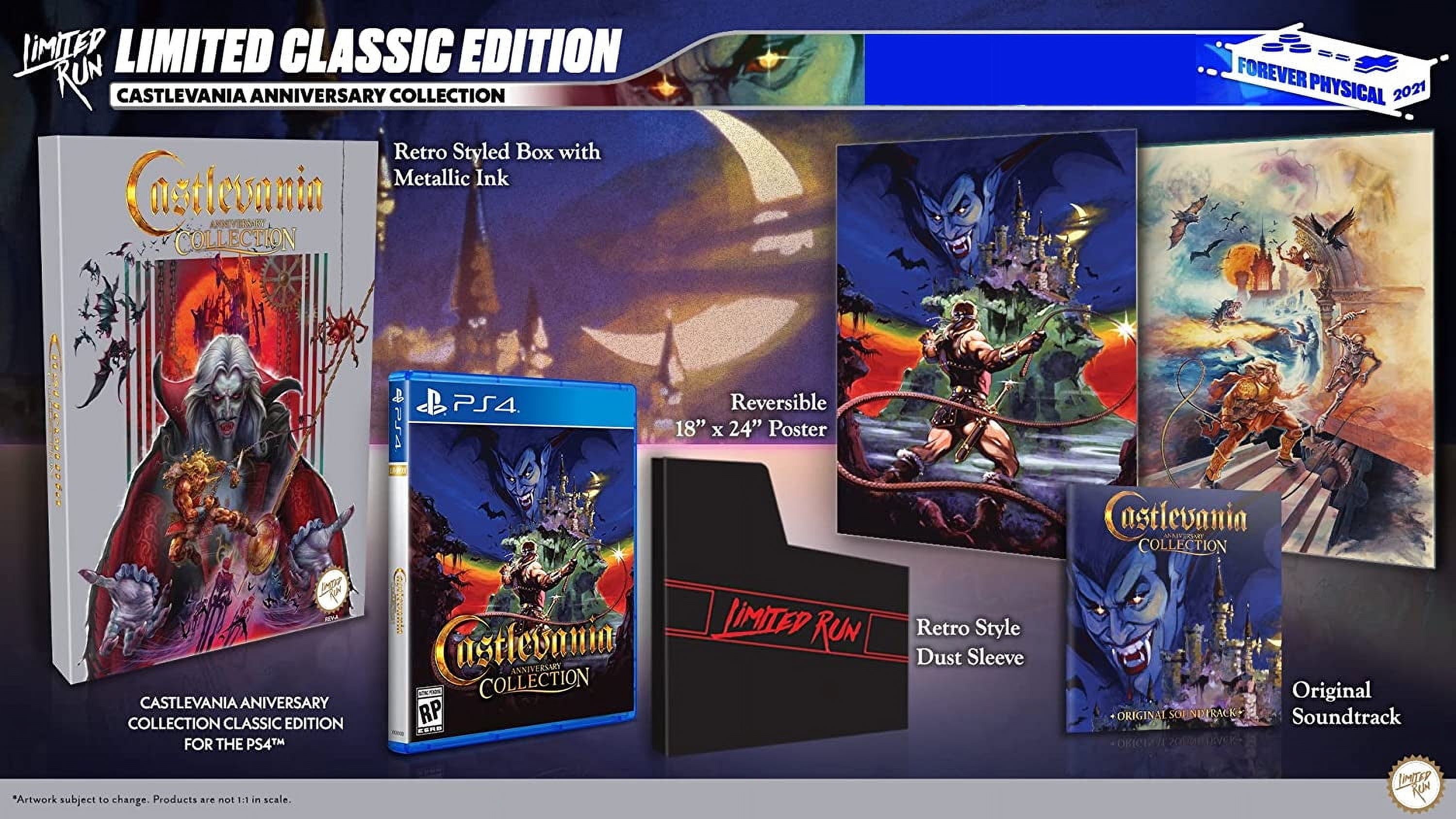 新品PS4 Castlevania ANNIVERSARY Collection Amazon.com: Castlevania Anniversary Collection (Limited Run