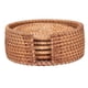 thumbnail image 2 of Posavasos De Ratán Tejido A Mano, Fácil Mantenimiento Posavasos De Taza De Té De Ratán Exquisita Artesanía Multifuncional 10 Cm De Diámetro Aspecto Elegante 5 Piezas Para, 2 of 7