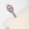 thumbnail image 2 of Mother's Day Elegant Silver Lace-Edged Bookmark: Book Lover's Gift, 2 of 5