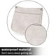 thumbnail image 5 of Bolso bandolera HKCLUF Trendy de cuero vegano blanco para mujer, 5 of 9