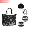 thumbnail image 2 of Black Gothic Sun Moon Flower Pattern Travel Tote Bags for Women Carry On,Large Weekender Bags for Women Travel,Multi Functional Duffle Bag for Work,Shopping,Sports, 2 of 5