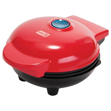 Dash 4 In. Red Mini Waffle Maker DMW001RD