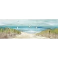thumbnail image 3 of Wilson, Aimee 14x7 Black Modern Framed Museum Art Print Titled - Beachlong Birds, 3 of 5