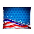 thumbnail image 1 of BOSDECO USA Patriotic Background Picture Pillow Case 20x30 inches Two Sides Print, 1 of 1