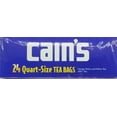 Cains Large Family Size Orange Pekoe And Pekoe Tea Bags, Hot Brew, 6 oz ...