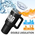 thumbnail image 5 of OBREWU Dad Fixer Of Everything Tumbler with Handle and Lid,40oz Dad Fixer Of Everything Double Wall Vacuum Insulated Tumbler,Dad Fixer Of Everything Cups Gift for Women and Men, 5 of 7